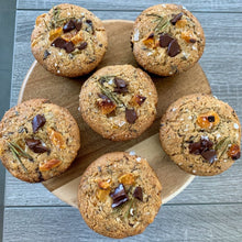 Load image into Gallery viewer, Chocolate Chip Rosemary Muffins